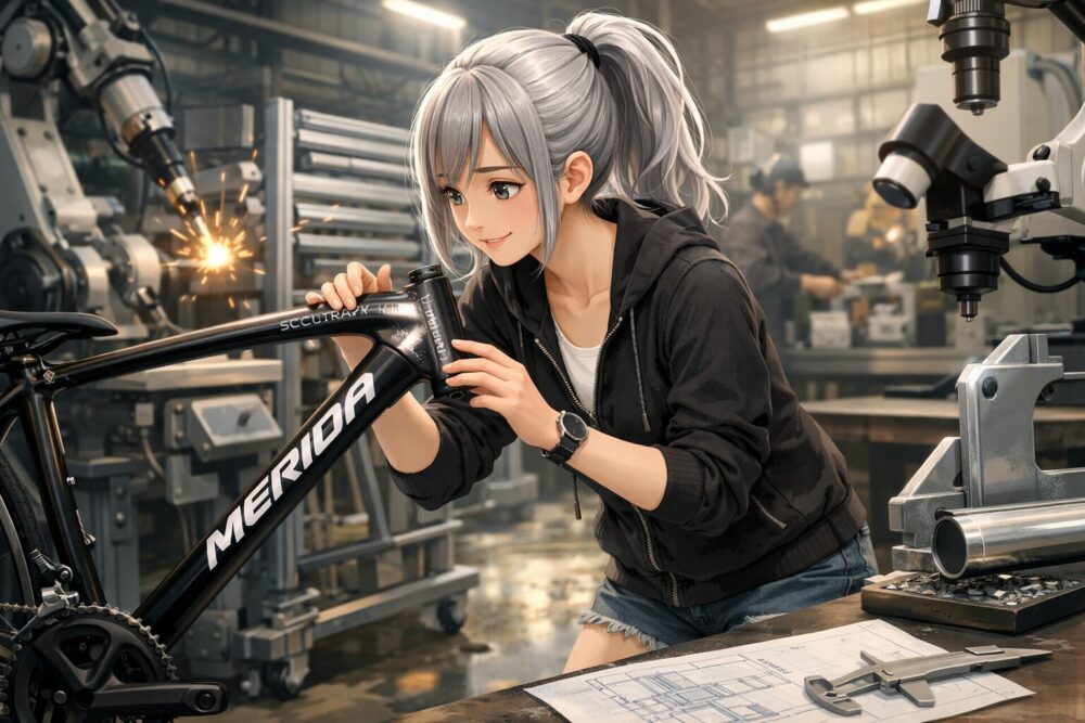 6066アルミフレームの技術と軽量化の重量