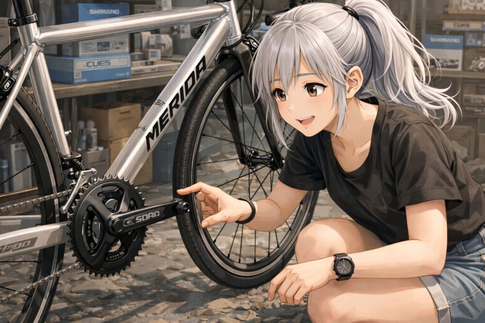 シマノのSoraやCUESのドライブトレイン性能