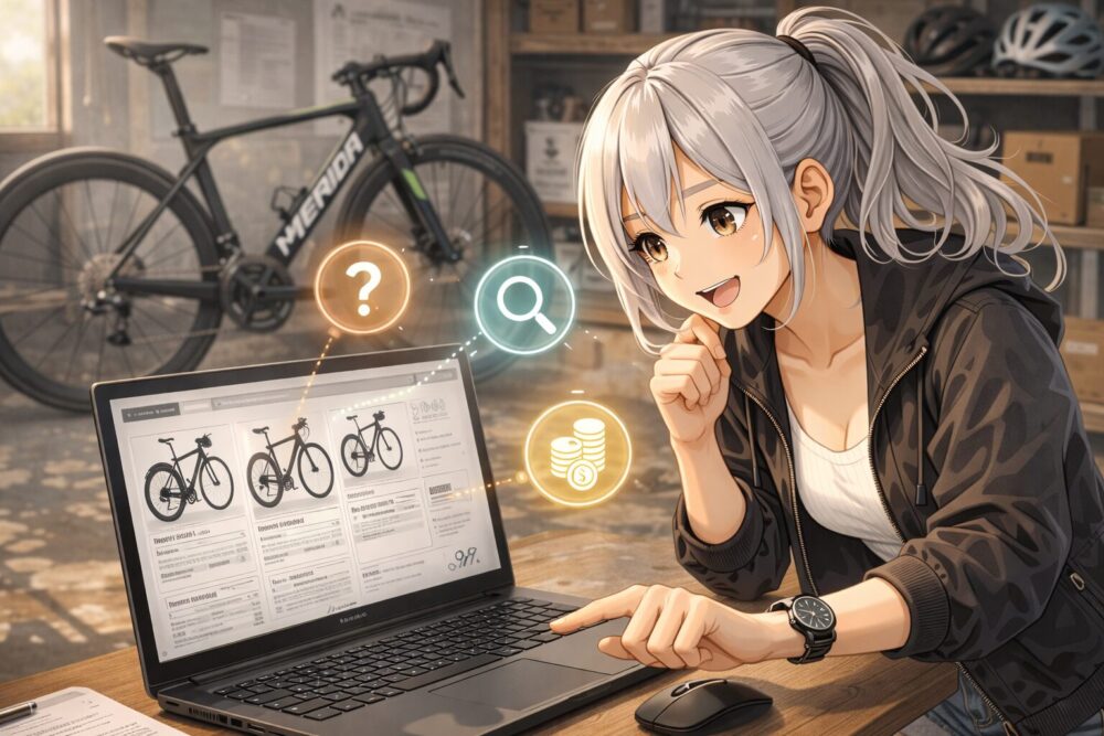 メリダのスクルトゥーラ6000を賢く選ぶポイント