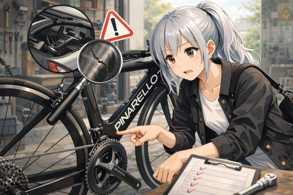 ピナレロのロードバイクを型落ちで購入する注意点