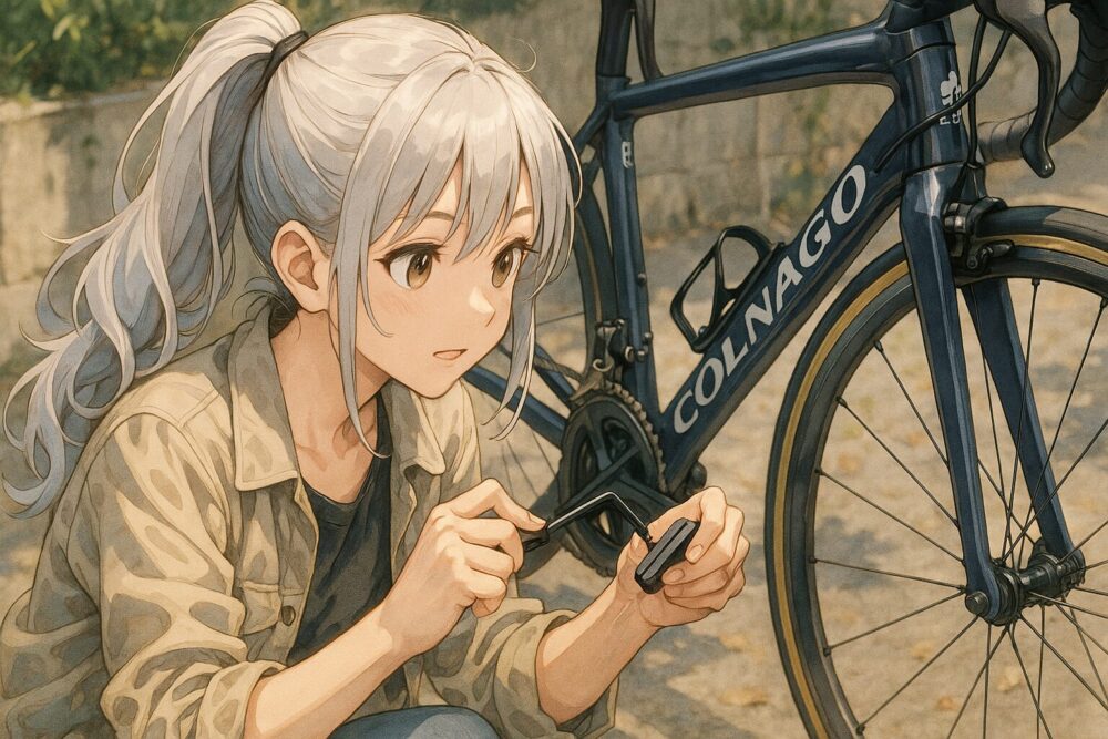 ブレーキシューの交換とリム摩耗の対策