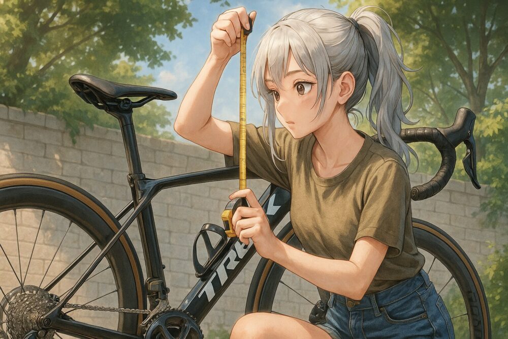 正確な調整に必要なサドル高との関係性