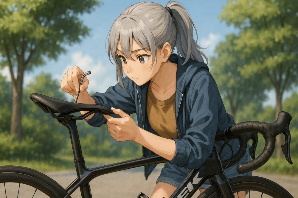 快適性を左右するサドル角度の微調整テクニック