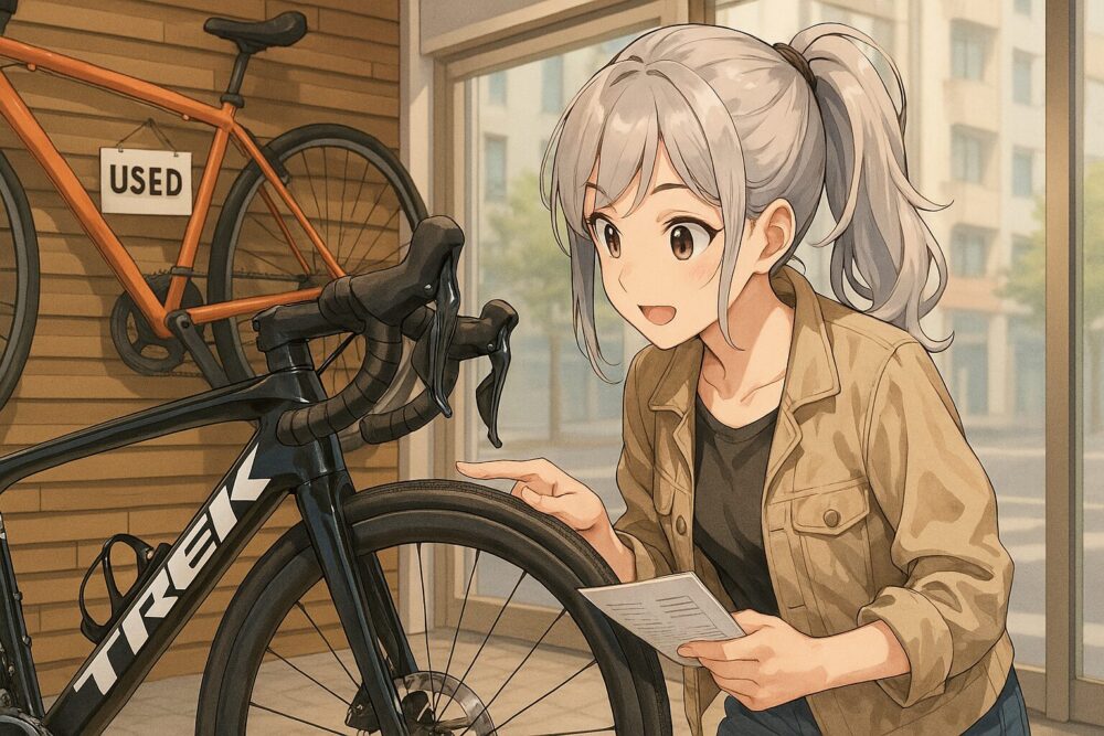 中古クロスバイク購入とのコスト比較