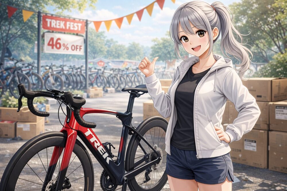 トレックのロードバイク型落ち購入術！おすすめモデルと注意点を解説