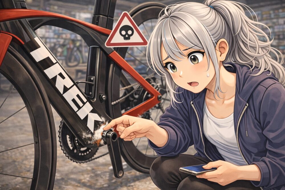 カーボンフレームの寿命と白錆びリスク