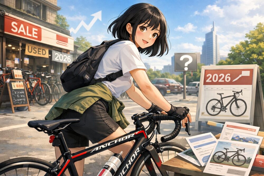 アンカーのロードバイク型落ち狙いはあり？2026年版の賢い選び方
