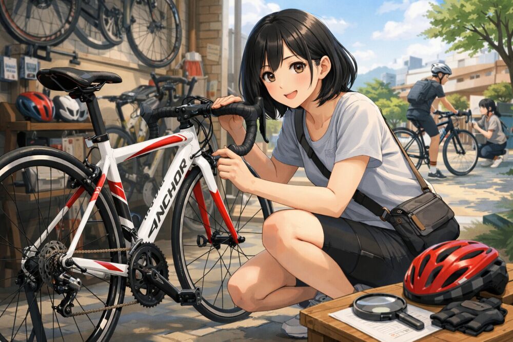 アンカーのロードバイクRA5の魅力と中古購入時の注意点解説