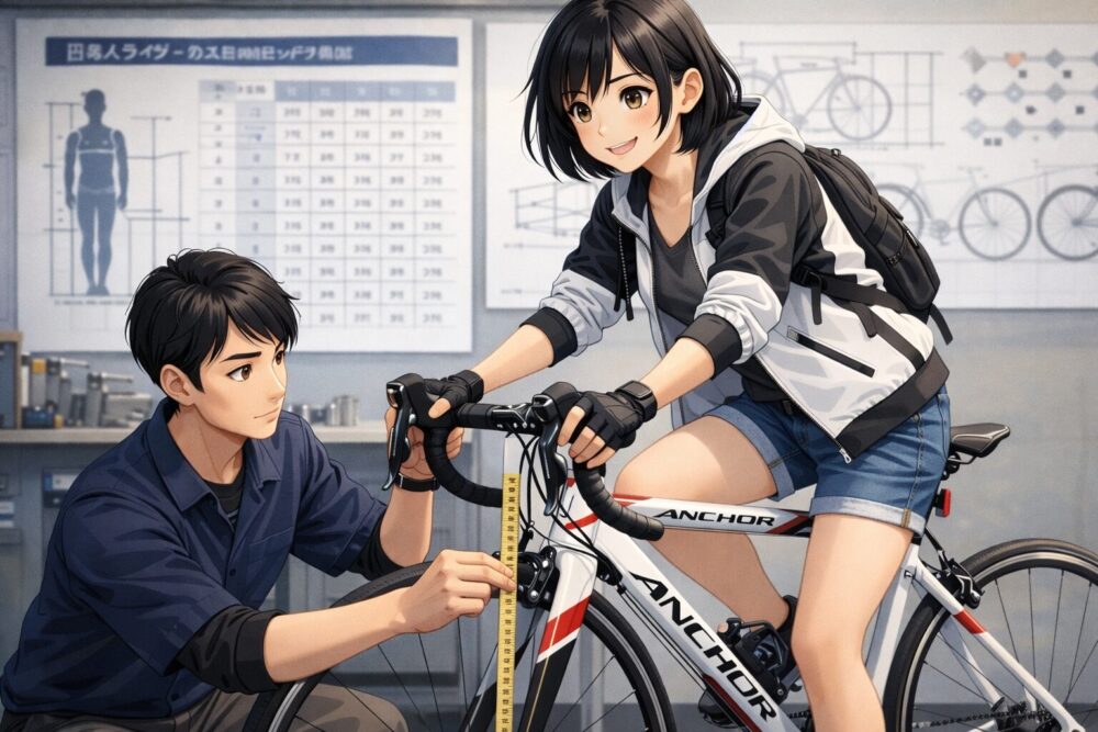 日本人ライダーに最適なサイズ設計の秘密