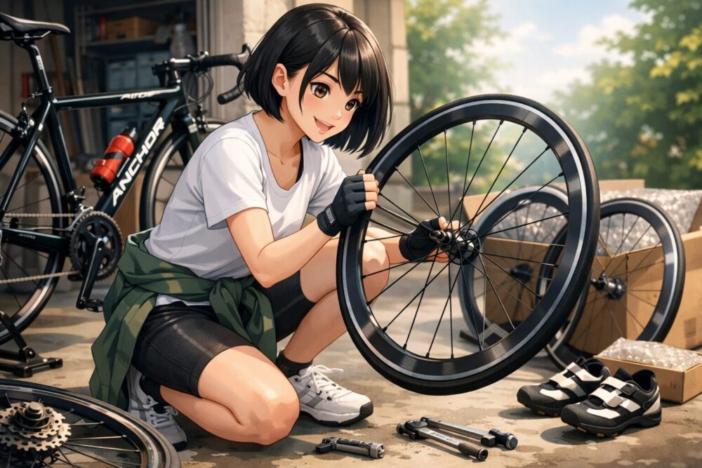 RA6の重さを解消するホイール交換の勧め