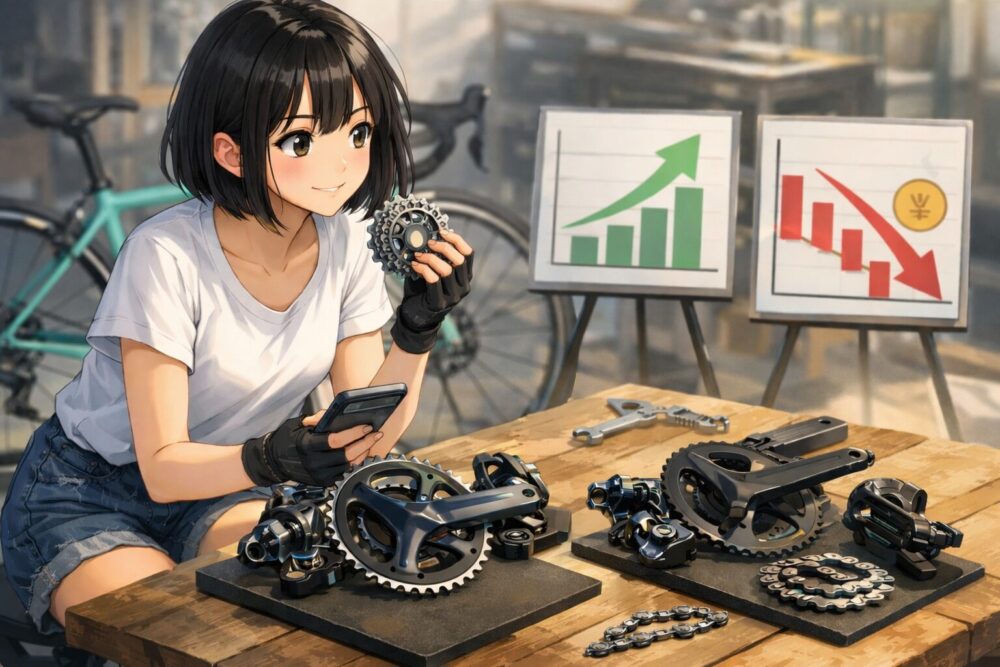 コンポーネント別の性能差とコストパフォーマンス