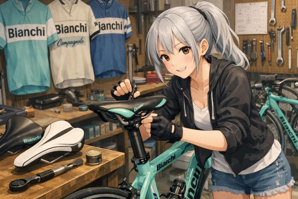 ビアンキのサドル完全解説！純正ブランドの変遷と調整のコツ