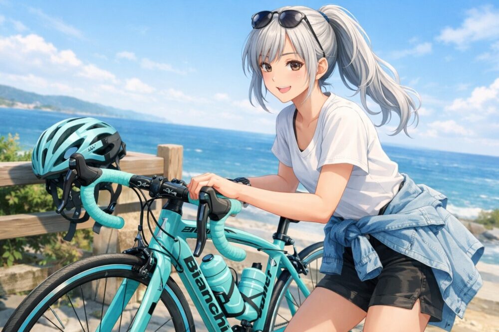 チェレステカラーが映える純正パーツの魅力