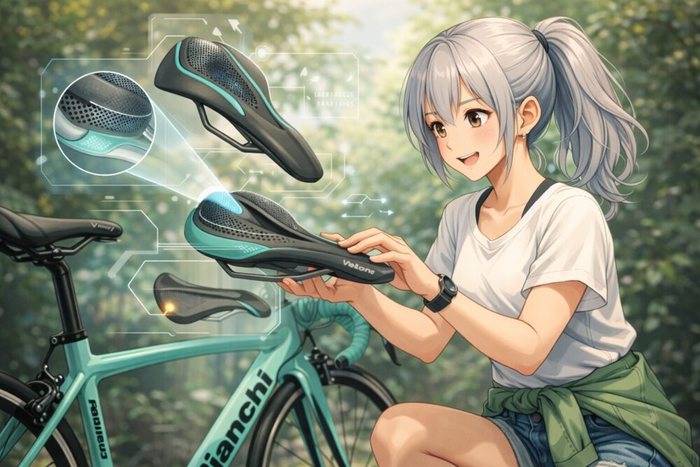 最新のヴェロマン製サドルが持つ性能と特徴