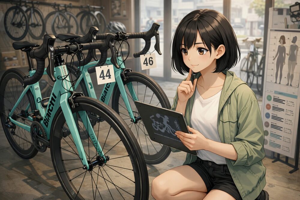 サイズ44や46など女性向けモデルの探し方