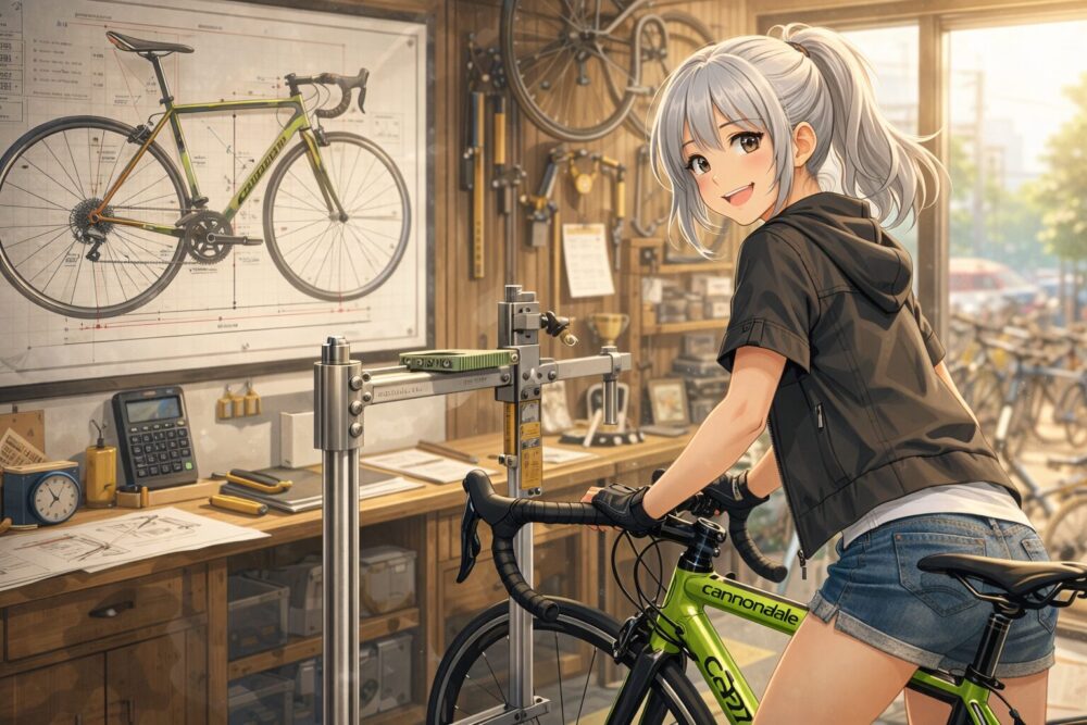 レースにも最適なジオメトリとサイズの選び方