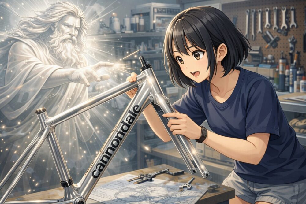 アルミの神様が作る高性能なフレームの秘密