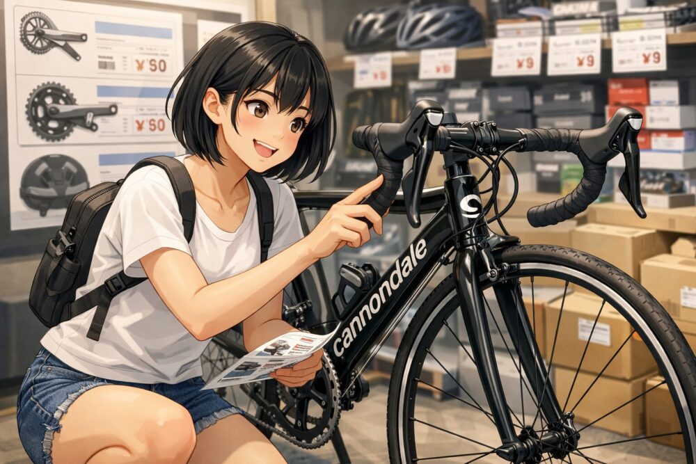 シマノのClarisを搭載した戦略的な価格設定