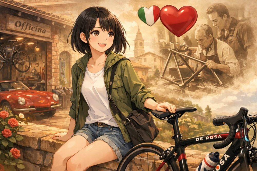 デローザの歴史とハートが象徴するブランド価値