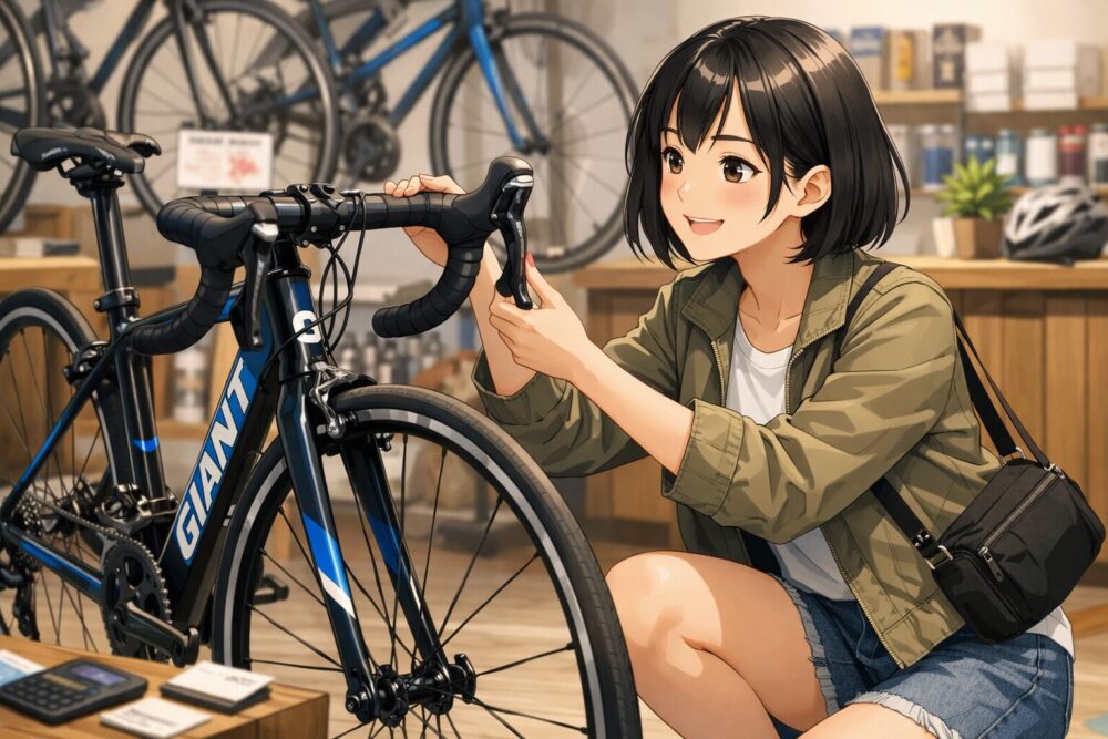 ジャイアントのロードバイクで安いモデルの選び方
