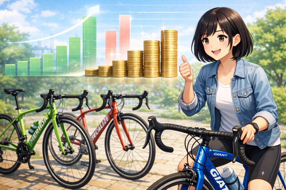 メリダなどの競合ブランドと比較した圧倒的コスパ