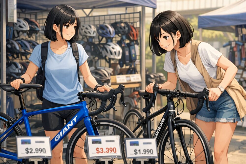 ジャイアントの人気車種とスペックや価格の差