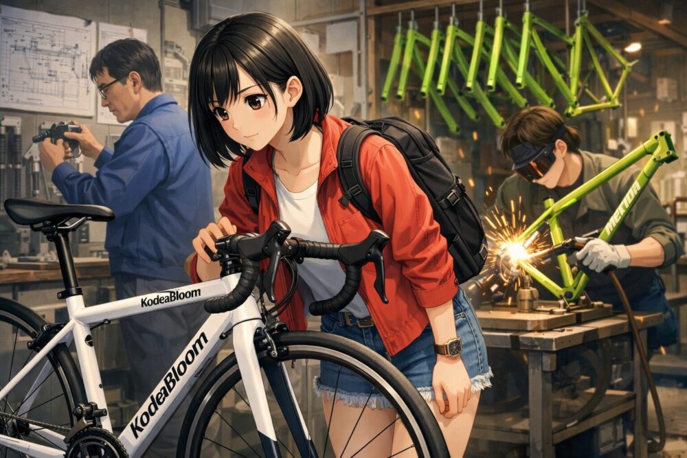 メリダとの違いやアルミフレーム加工技術の優劣