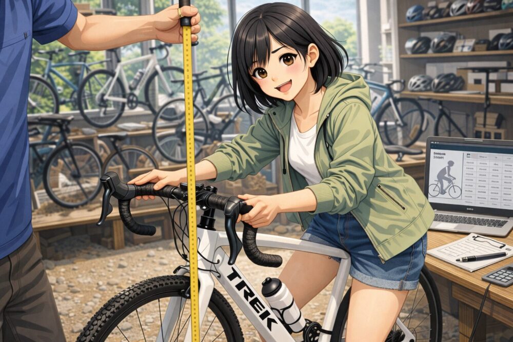 自分に最適なフレームを見つけるサイズ選び