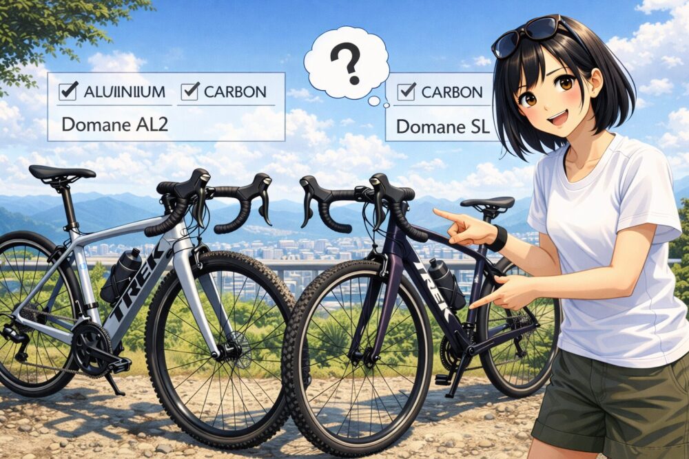 トレックのドマーネAL2の購入前に知るべき比較