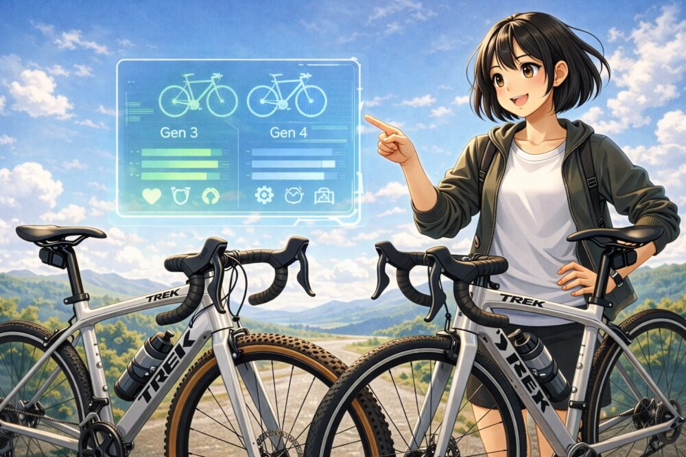 前作のGen 3と比較したスペックの向上点