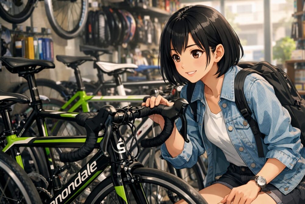 憧れのキャノンデールのロードバイクを中古で選ぶ