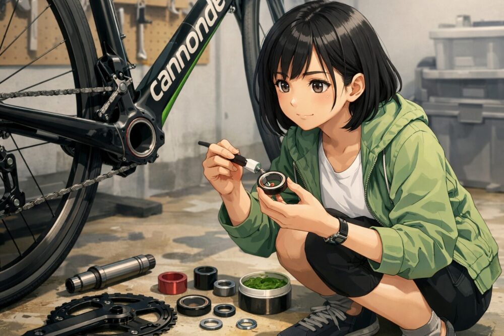 独自規格BB30の音鳴り対策とパーツの互換性