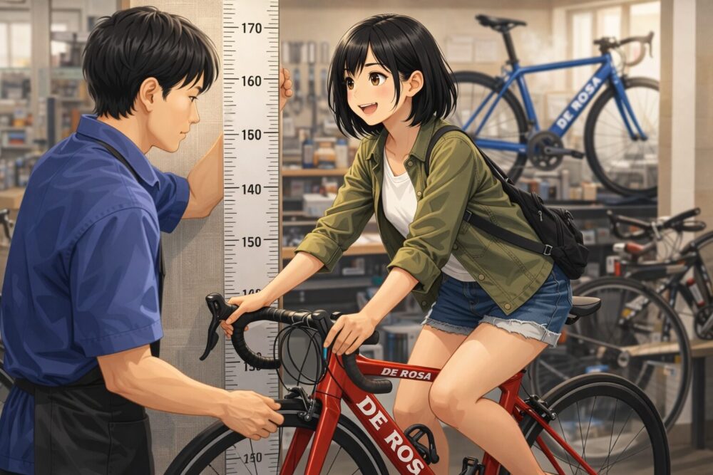 失敗しないためのサイズ選びと適正身長の目安