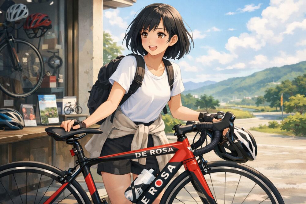 デローザのロードバイクを初心者が選ぶ理由と魅力