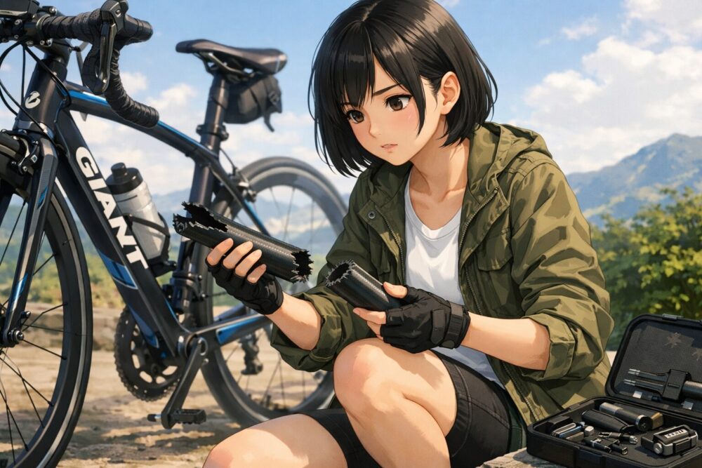 万が一の破損を支えるカーボンリプレイスメント