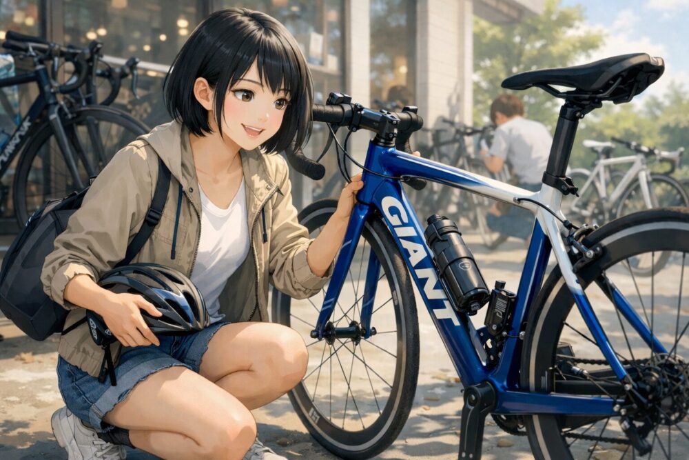 ジャイアントのロードバイクの中古を選ぶメリット