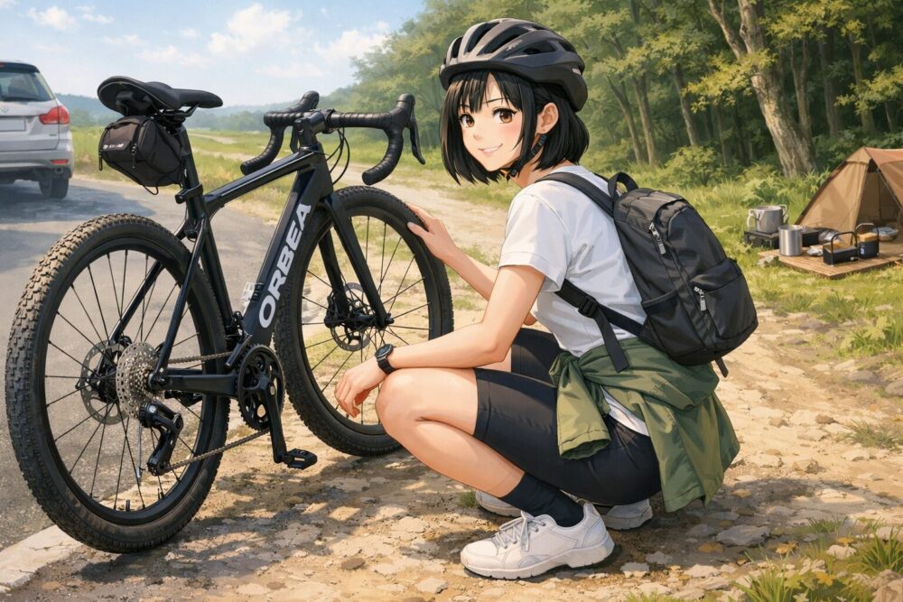 最大35c対応のタイヤクリアランスと汎用性