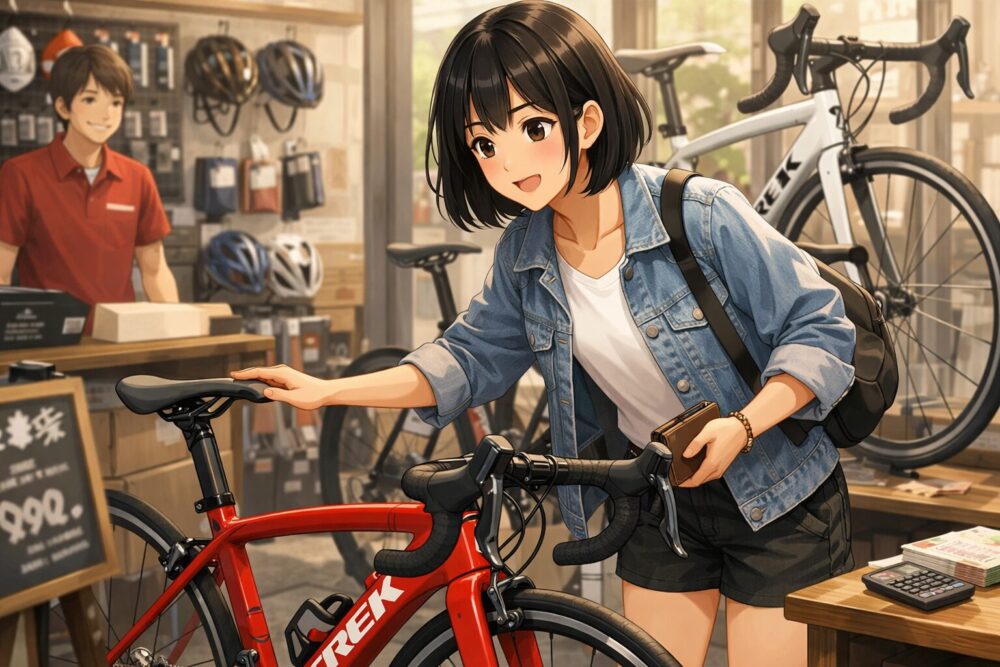 トレックのロードバイクを安い価格で買う！初心者におすすめの選び方