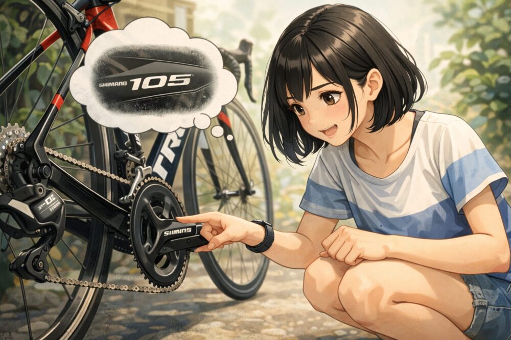 初心者の方が後悔しないシマノ105搭載モデルの優位性
