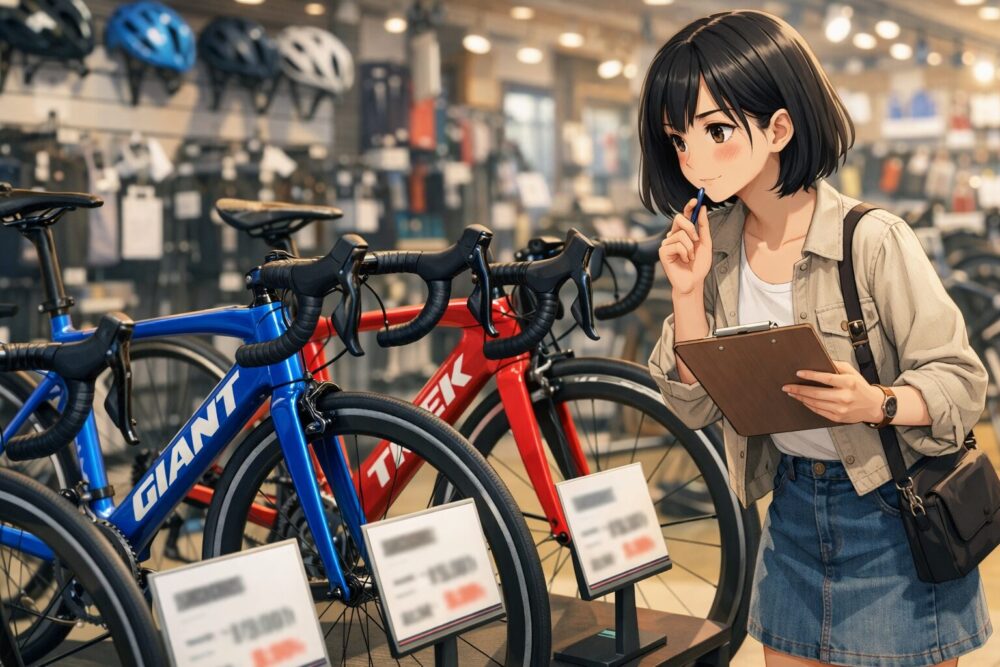 ジャイアントやスペシャライズドとの実売価格比較