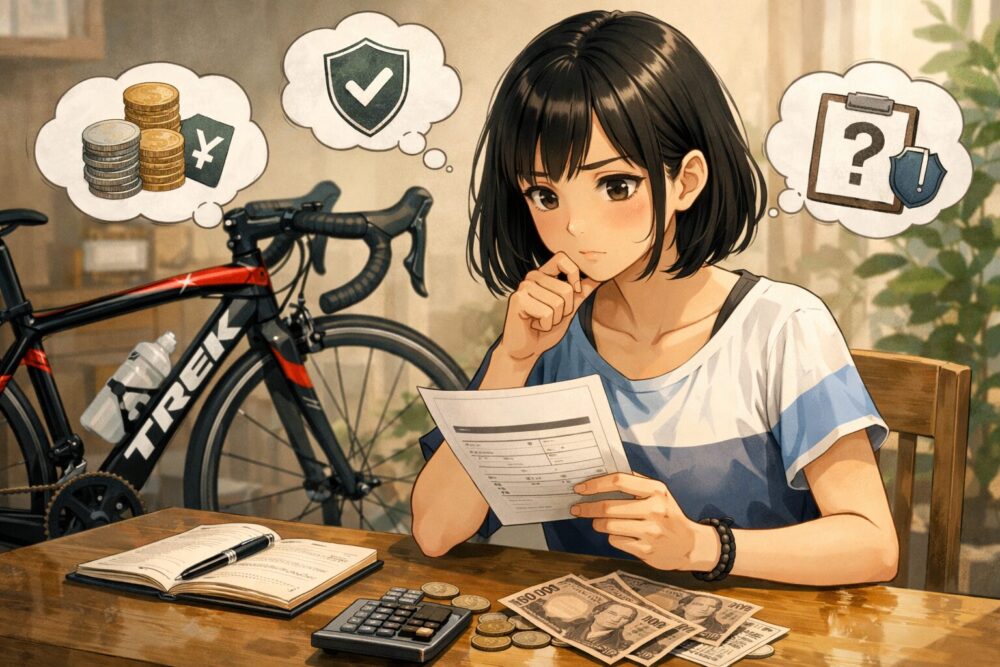 トレックのロードバイクを安いに加えて保証内容で選ぶ