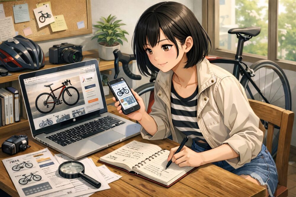 トレックのロードバイクを中古で賢く選ぶためのまとめ