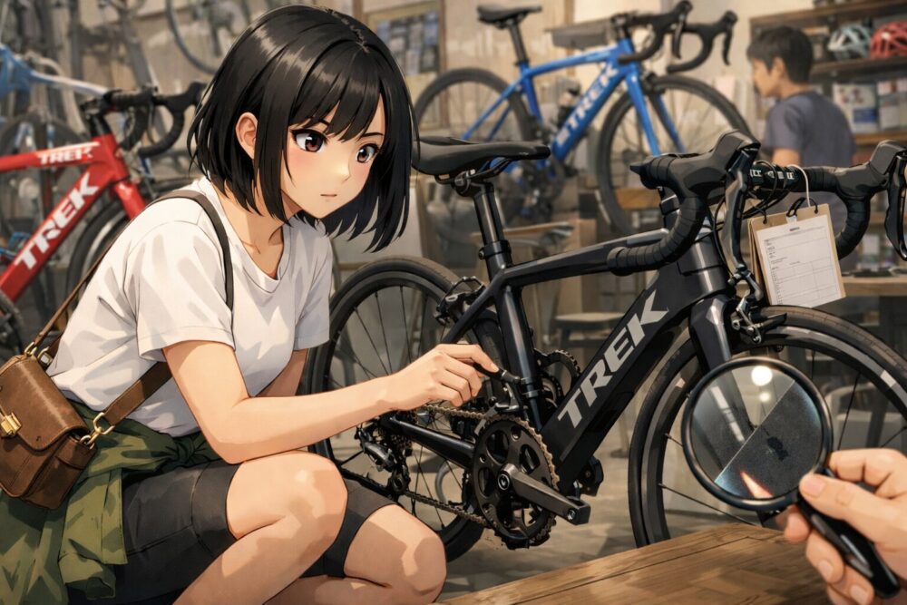 失敗しないトレックのロードバイクを中古で買う注意点