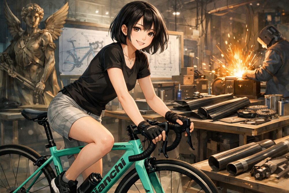 伝説を刻むビアンキ フェニーチェの素材と技術