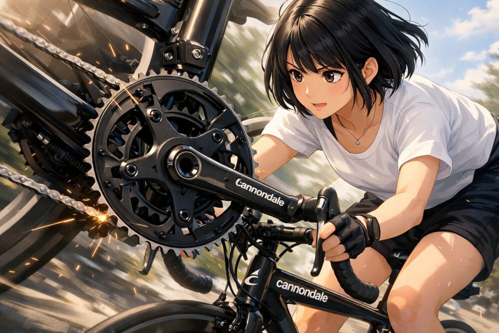 一体型スパイダーリングがもたらす高い剛性