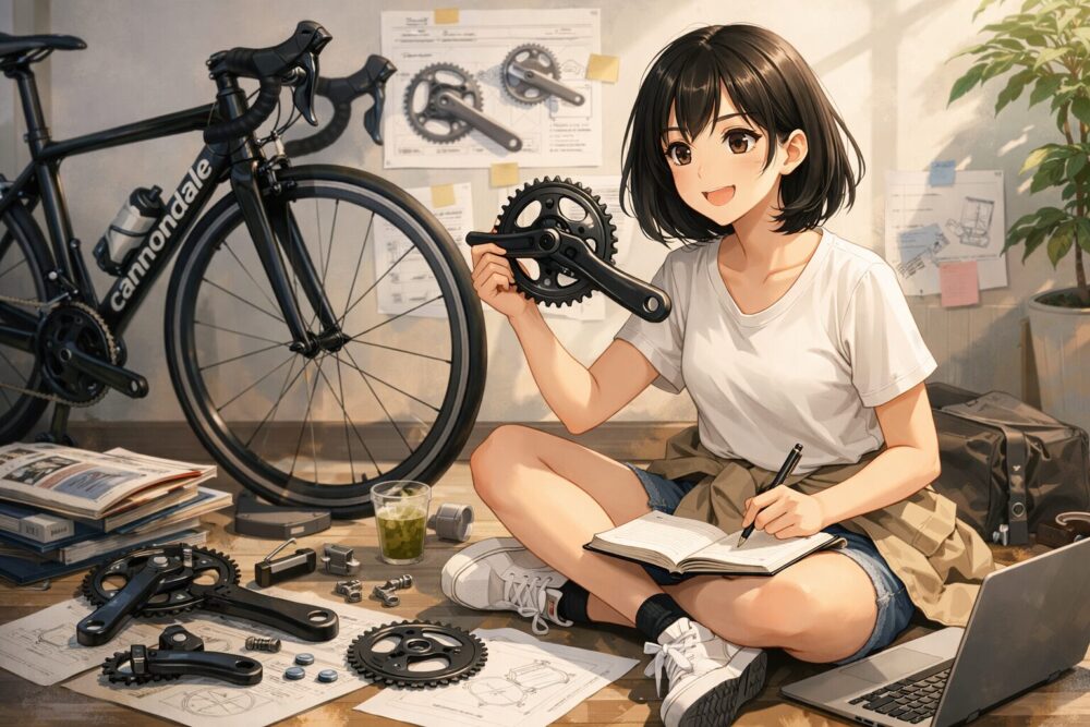 理想のキャノンデール クランクを実現するまとめ