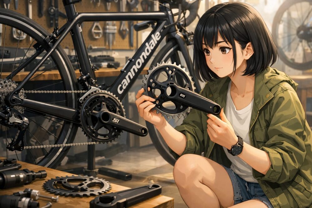 キャノンデール用クランクの革新的な技術と種類