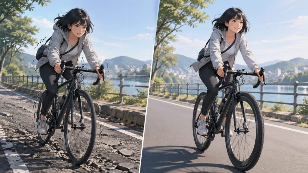 28Cとの違いで変わる走り心地