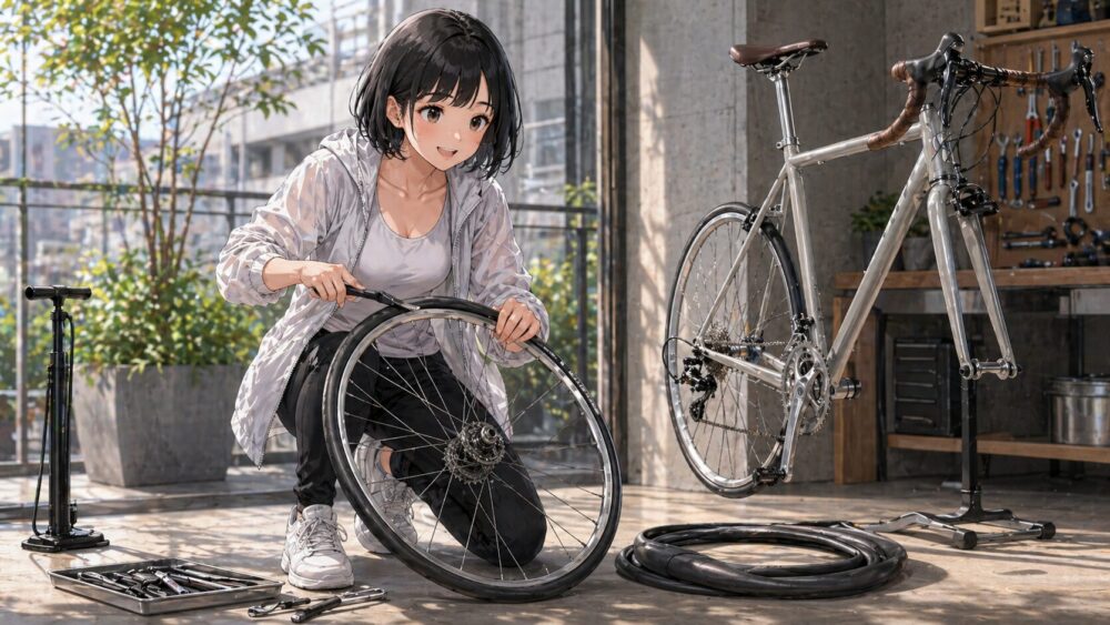 tokyobikeの650Cタイヤ交換術