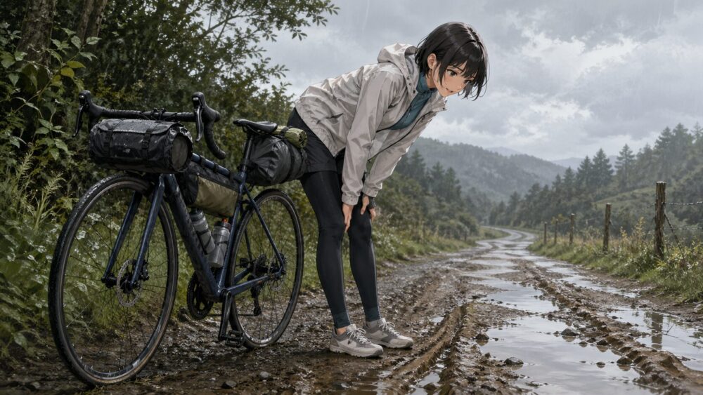 雨や未舗装路で困らないリスク管理